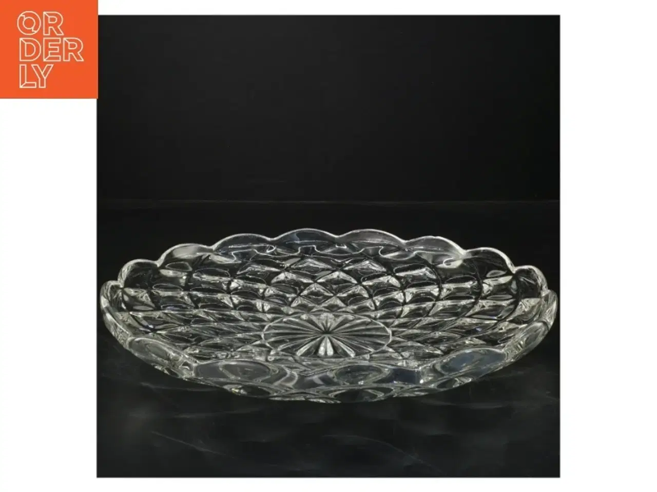 Billede 2 - Rundt glasfad Ø 29 cm (str. Ø 29 cm)