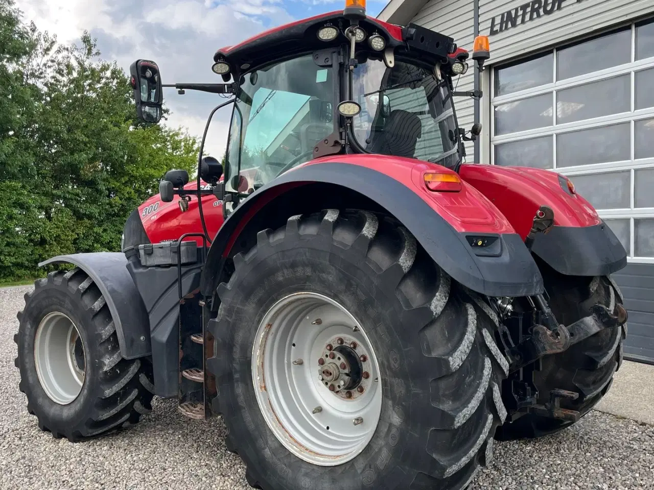 Billede 3 - Case IH Optum 300 CVX Med frontlift og læder kabine.