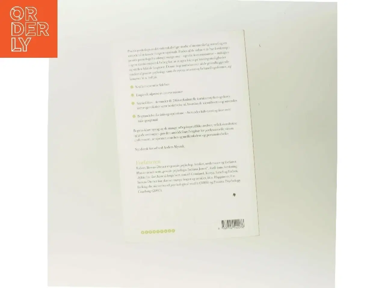 Billede 3 - En invitation til positiv psykologi : viden og værktøj til professionelle af Robert Biswas-Diener (Bog)