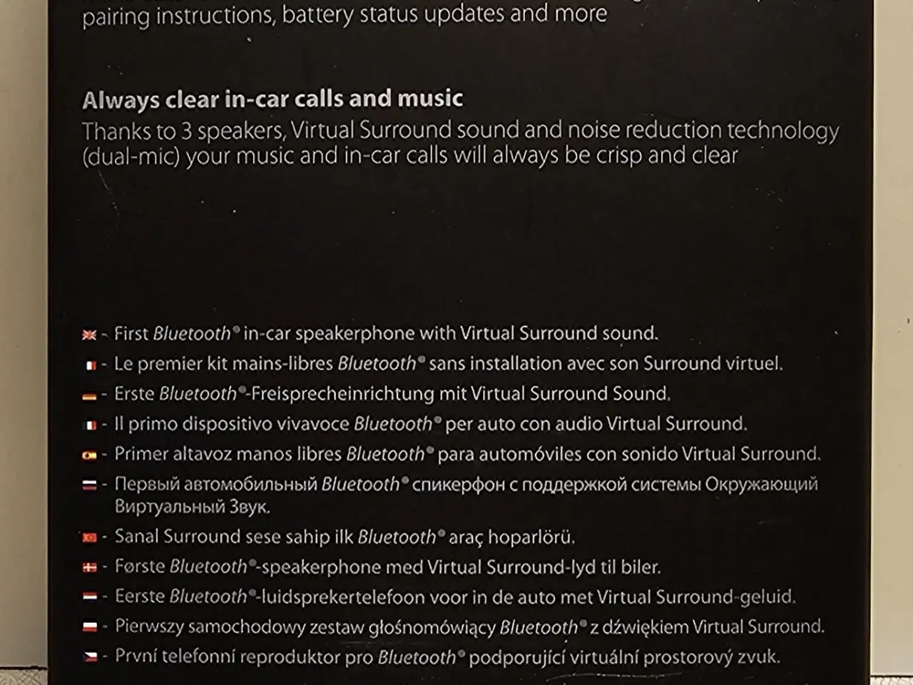 Billede 4 - Jabra Freeway HFS100 Håndfri sæt