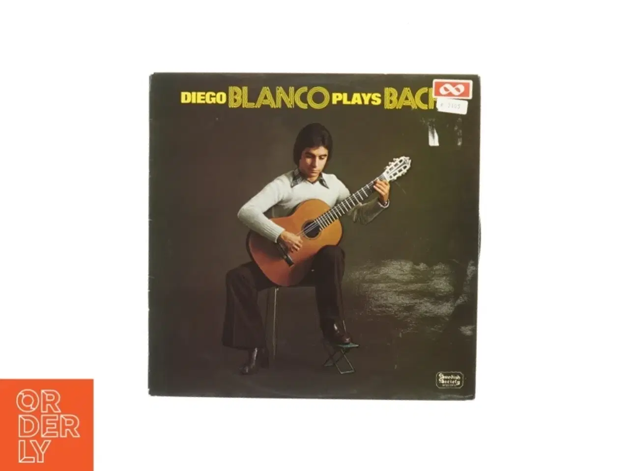 Billede 1 - Diego Blanco plays Bach Vinylplade