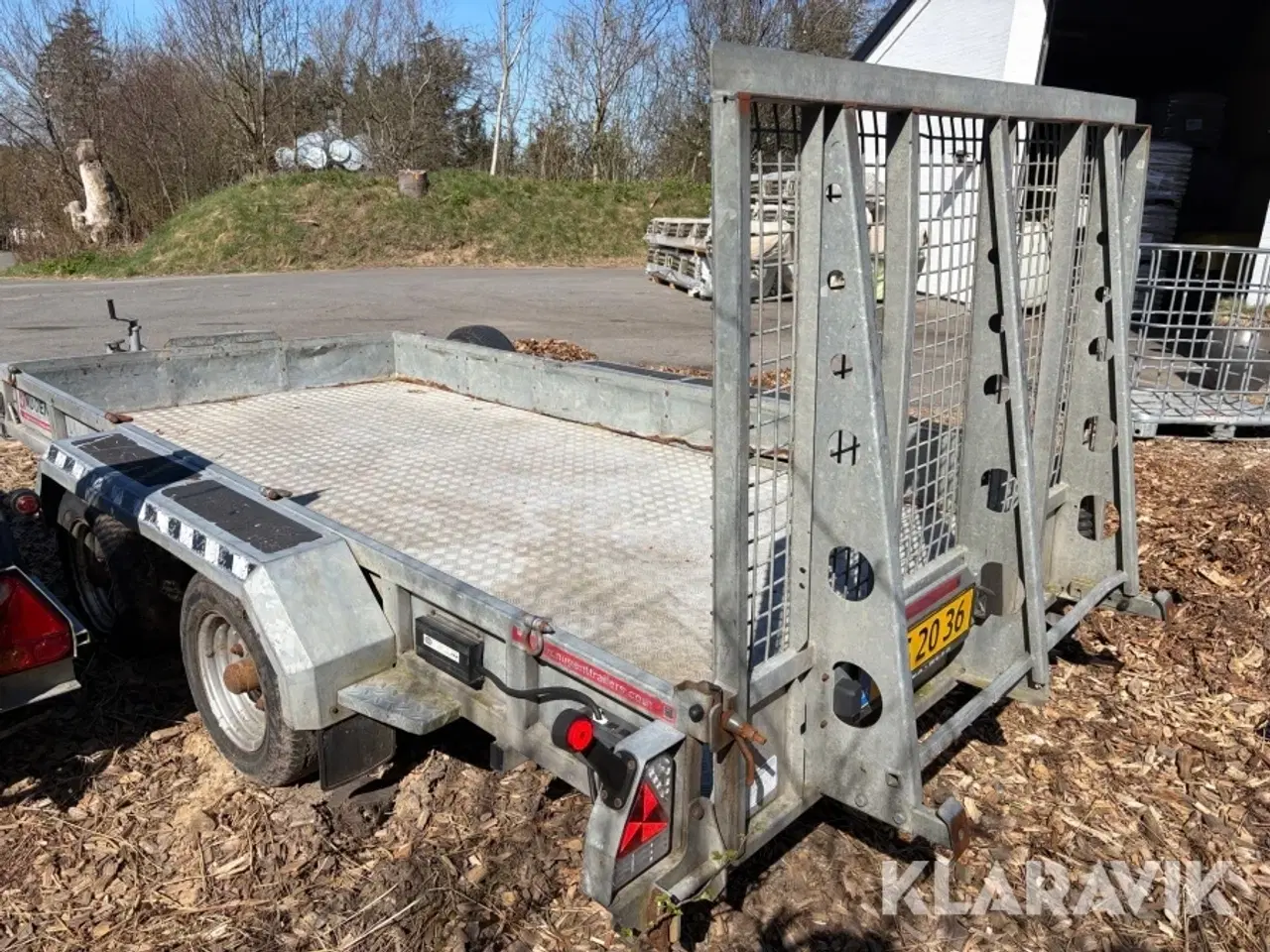Billede 3 - Maskintrailer Nugent 3500 kg buggy