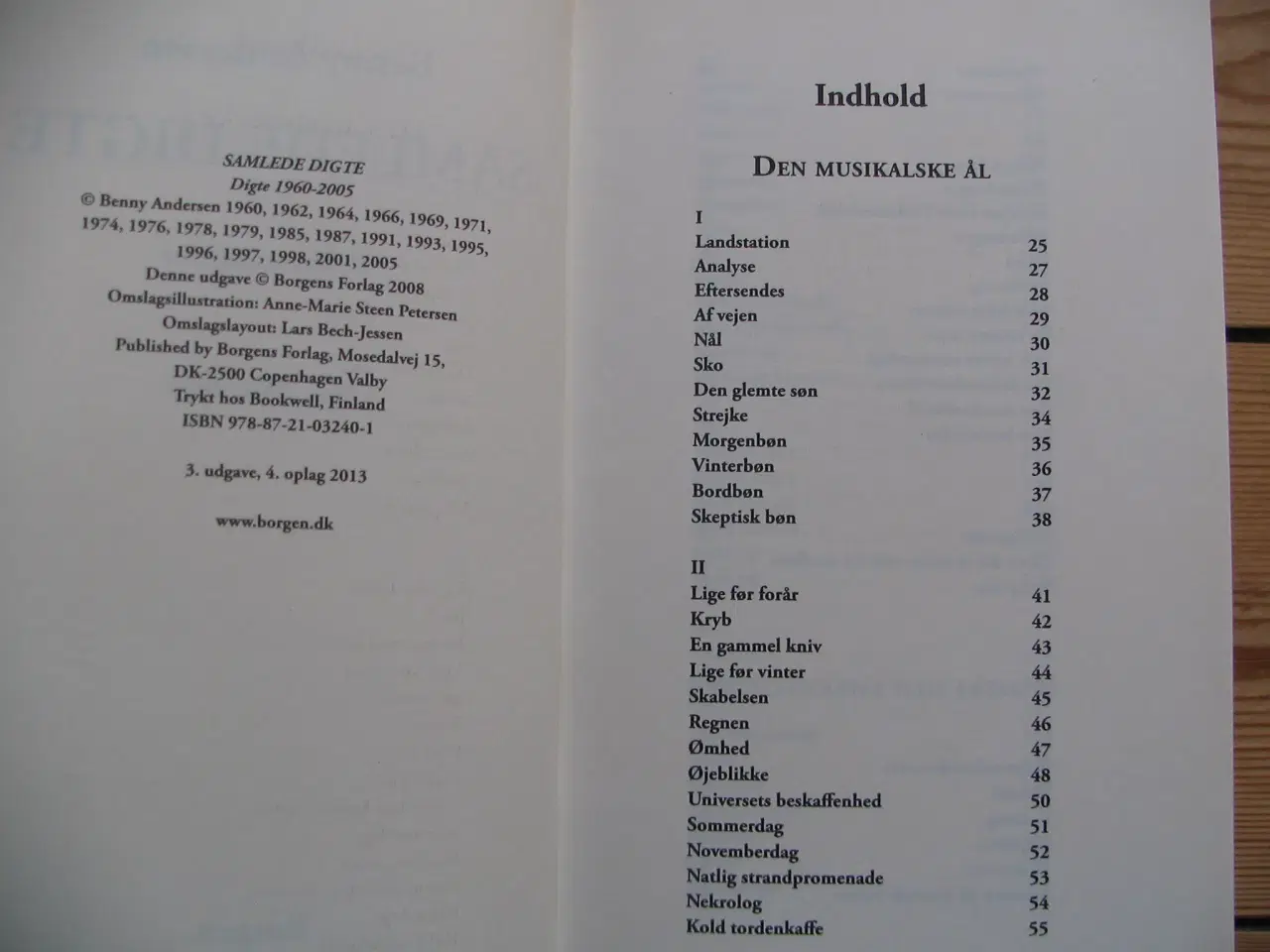 Billede 3 - Benny Andersen (1929-2018). Samlede digte