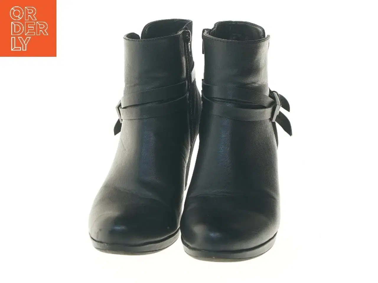 Billede 3 - Sort ankelstøvler med hæl fra Graceland (str. 41 )