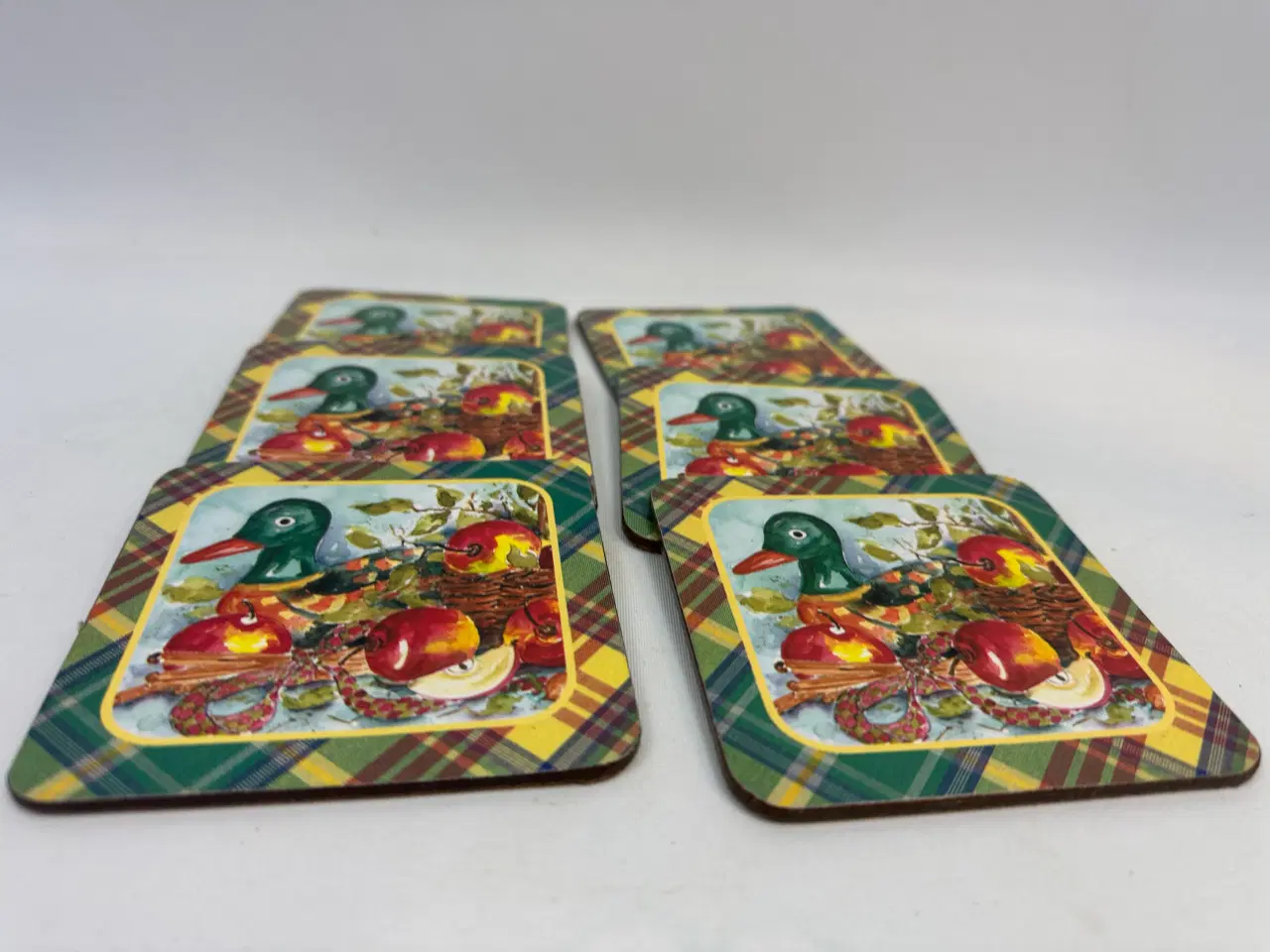 Billede 1 - 6 stk. retro glasbrikker