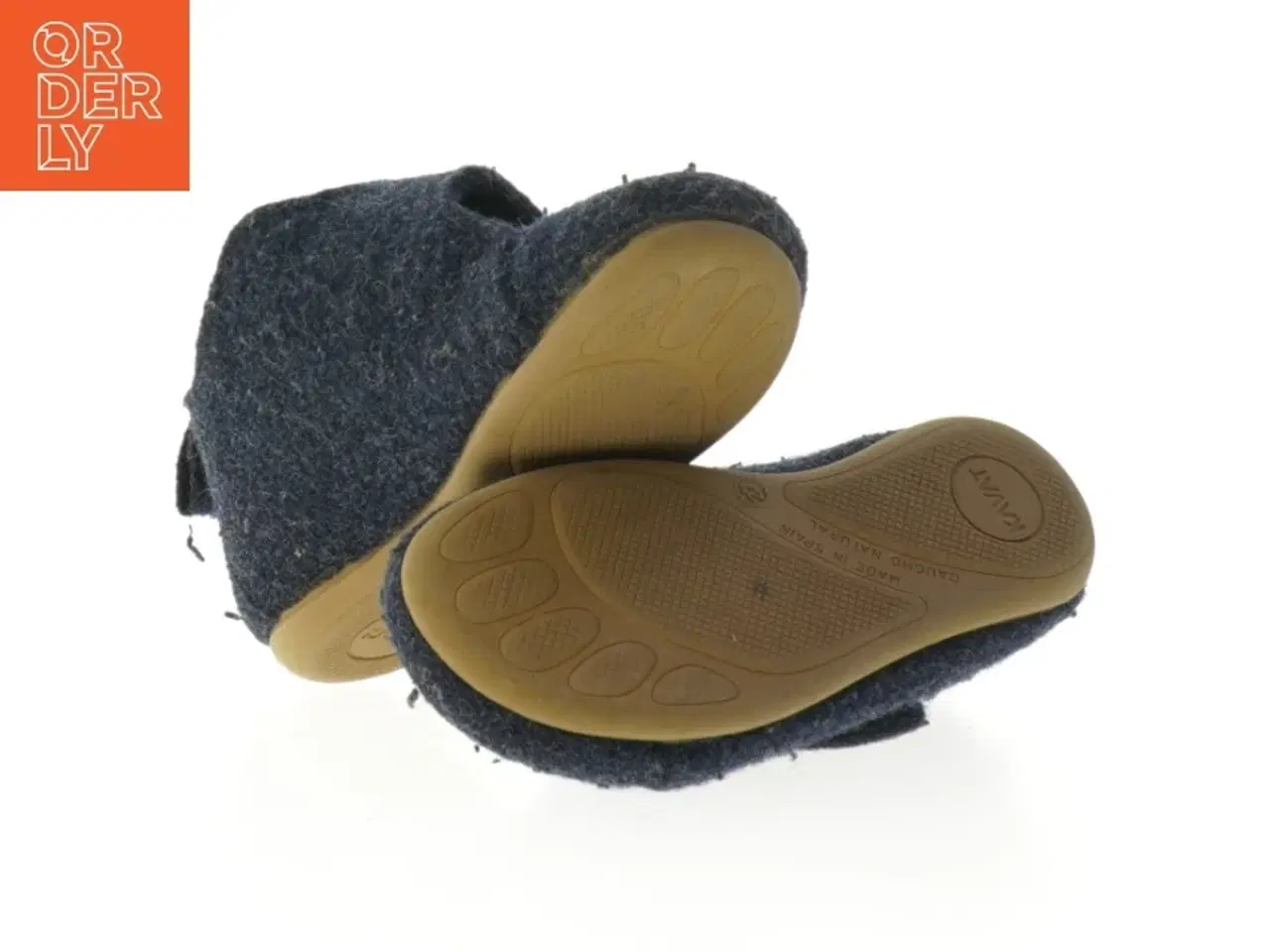 Billede 4 - Glerups uld hjemmesko med gummisål fra Kavat (str. 27 )