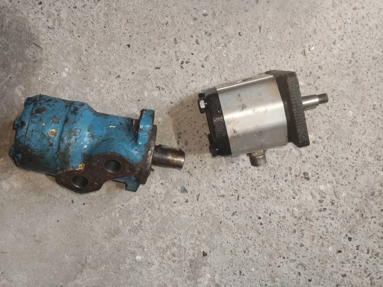 Billede 1 - Hydraulisk pumpe og motor