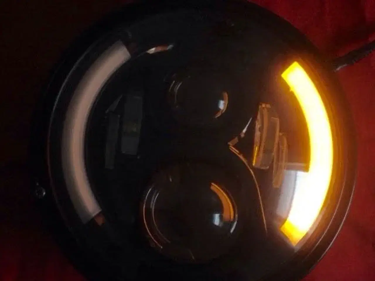 Billede 3 - LED Forlygte med Blink