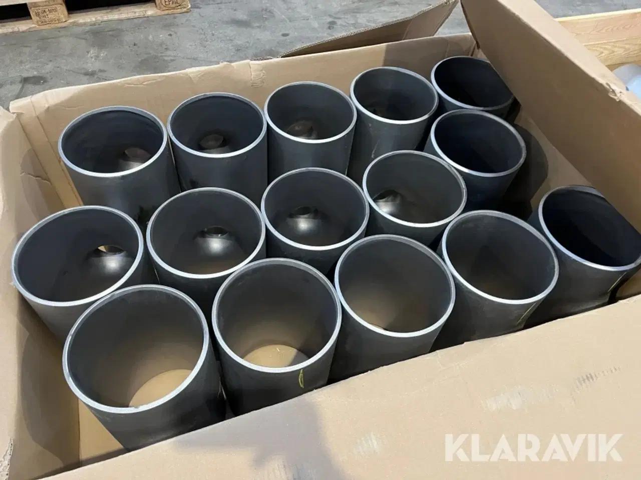 Billede 3 - Svejsetee 219,1x6,3-76,1x2,9mm P235GH - 2 paller