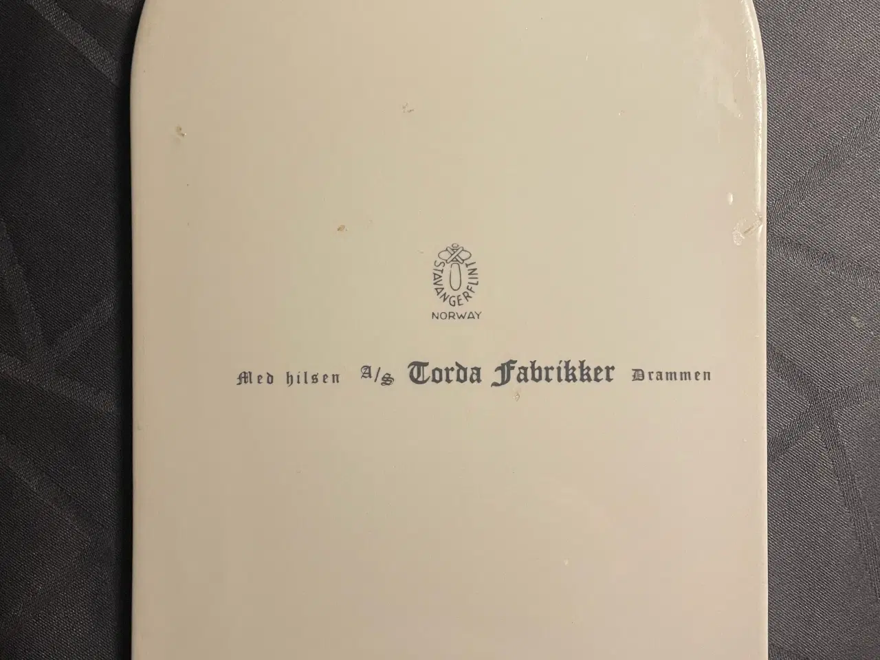 Billede 2 - Stavangerflint oste bræt porcelæn