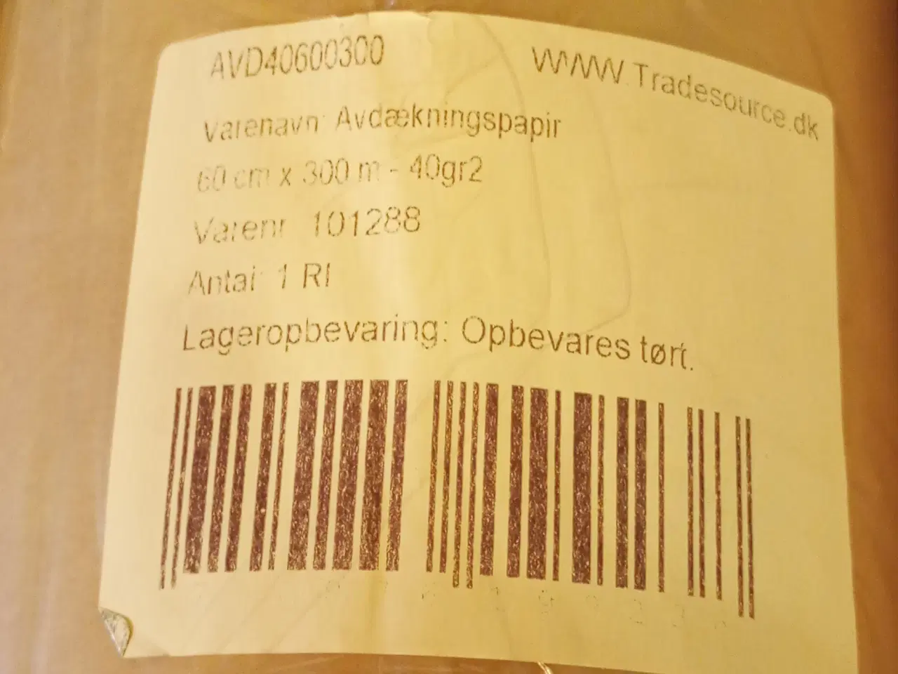 Billede 2 - Afdækningspapir 60x300 i super kvalitet.