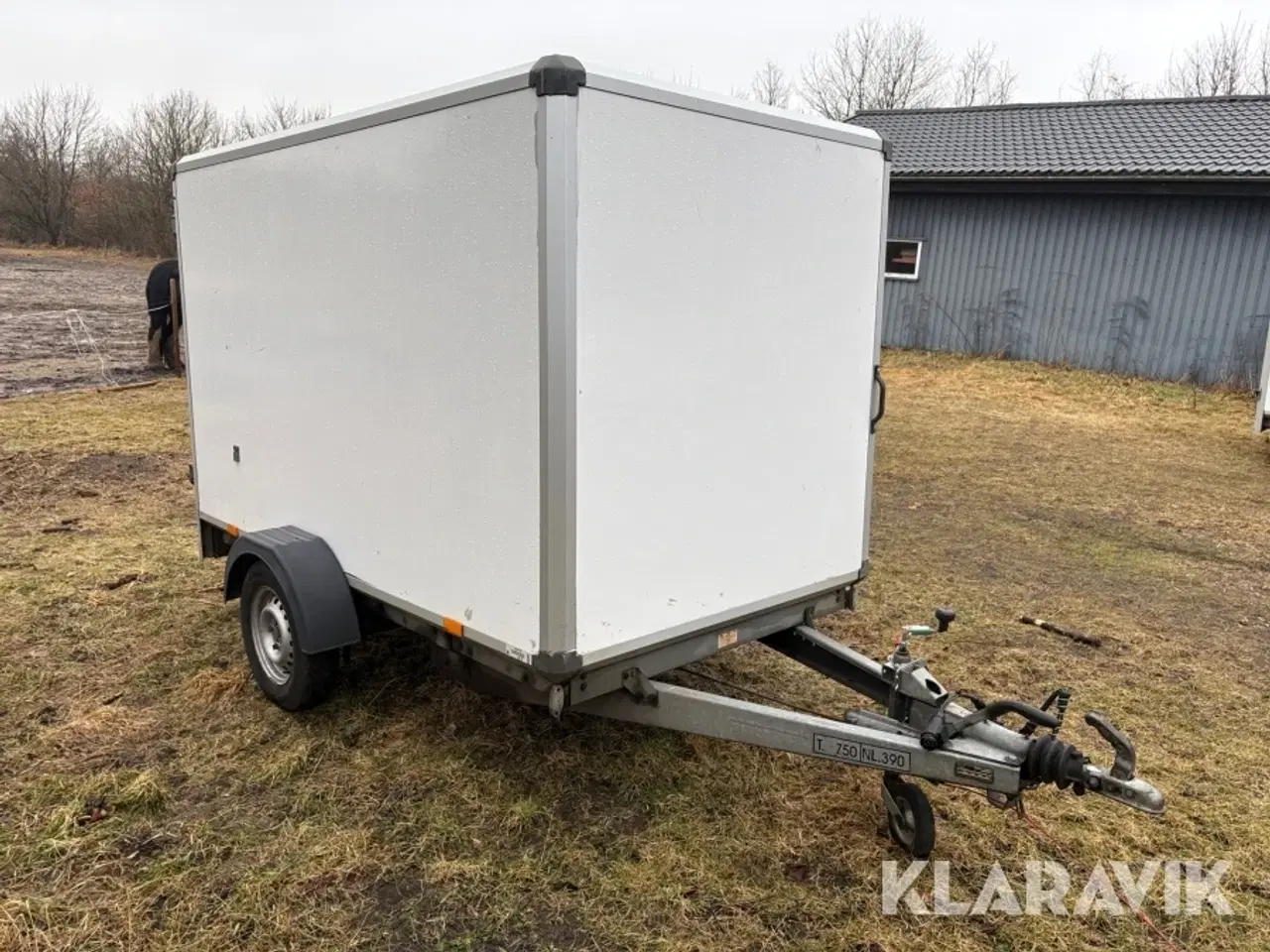 Billede 7 - Lukket trailer Variant B715C2 750 kg. med bremser