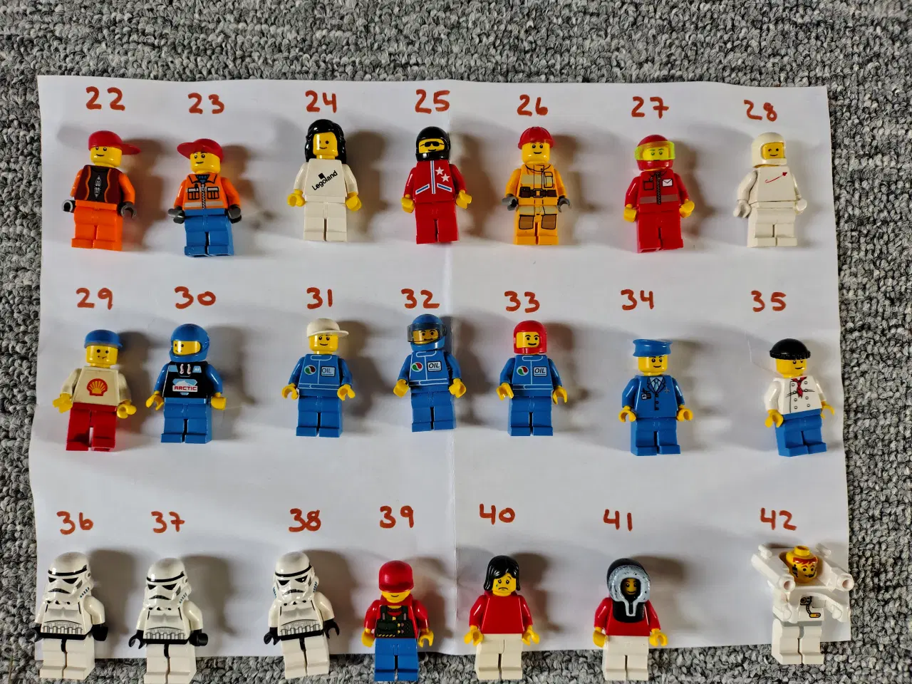 Billede 2 - Lego figurer