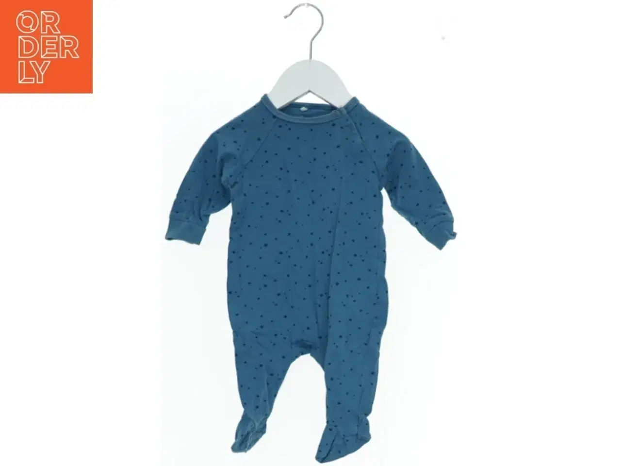 Billede 1 - Blå babyheldragt med stjernemønster fra Friends (str. 56)