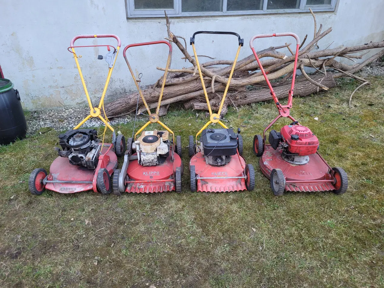 Billede 1 - 4 defekte klippo plæneklipper 