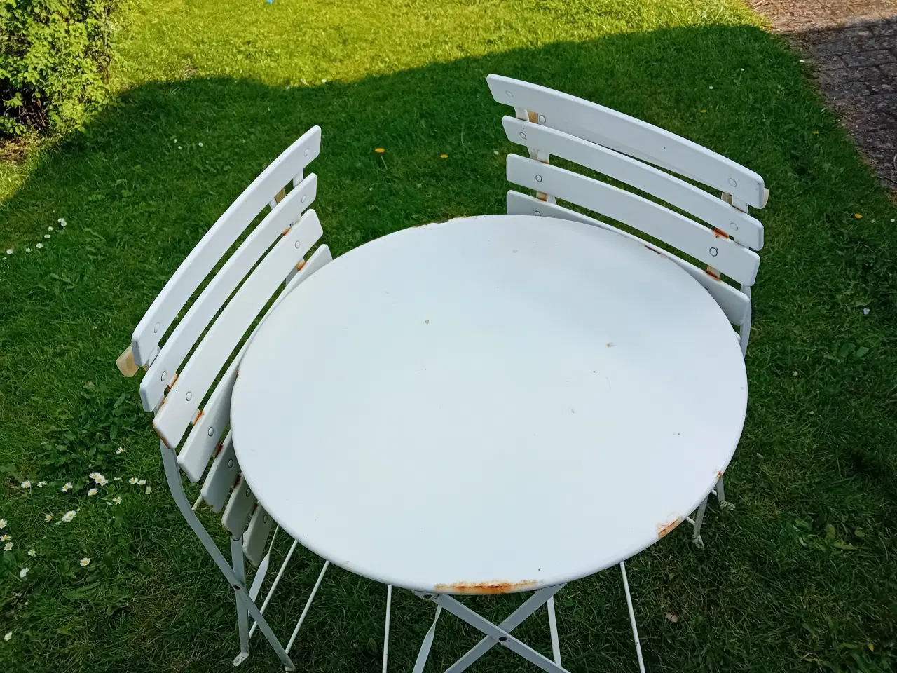 Billede 2 - Havesæt 2 stole og 1 bord 
