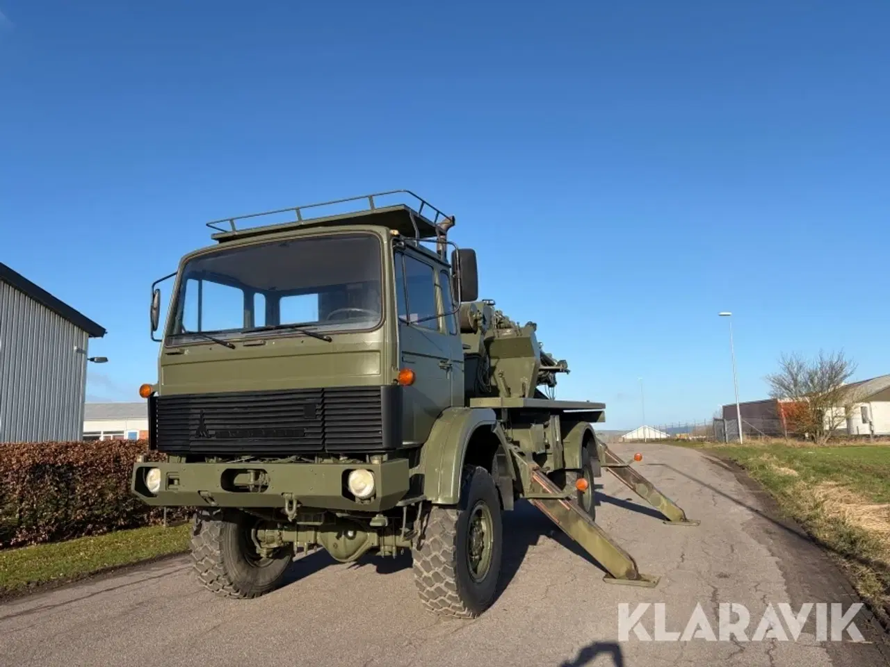 Billede 1 - Kranbil Magirus 168 4x4