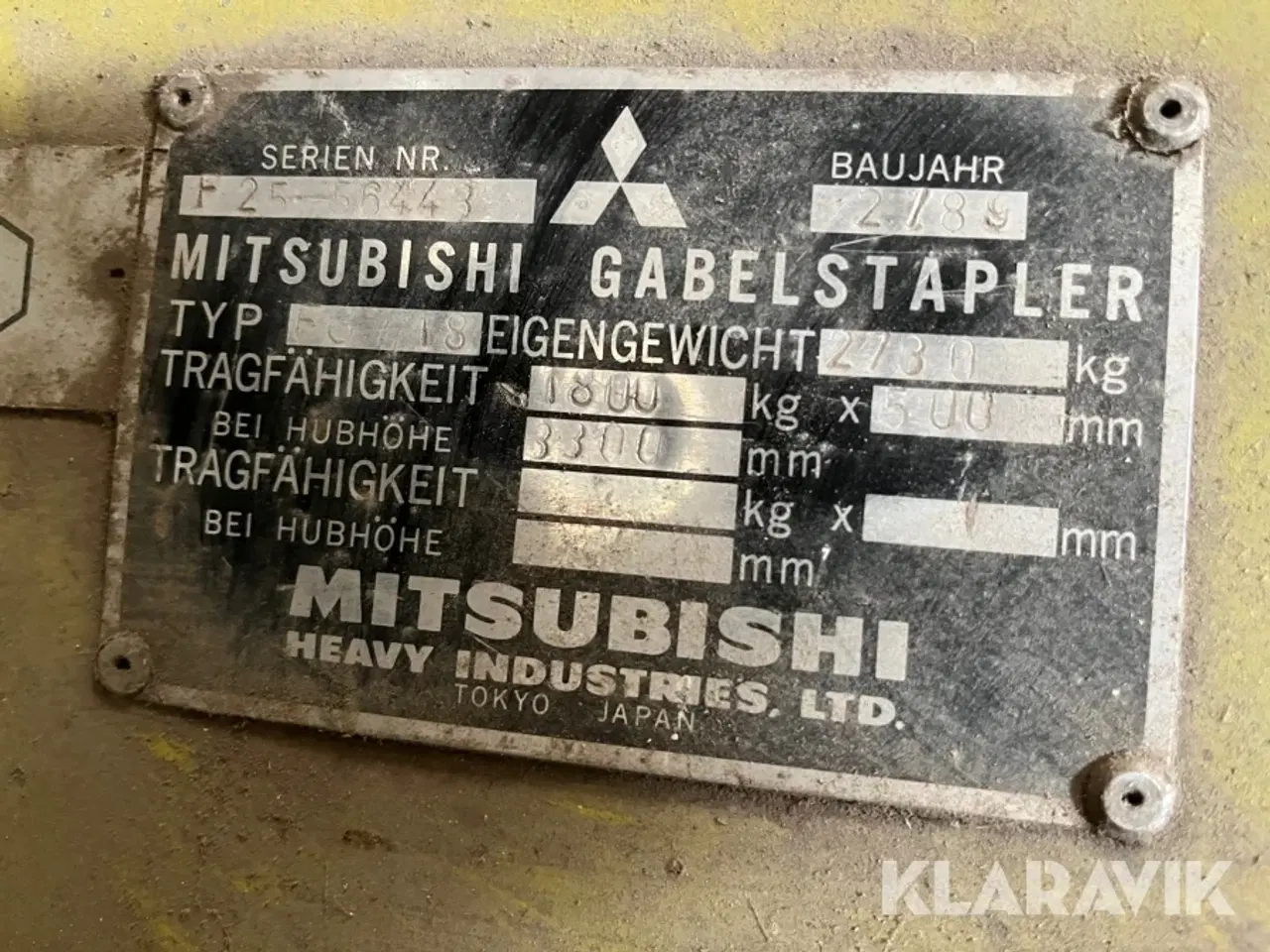 Billede 5 - Truck Mitshubishi FG18