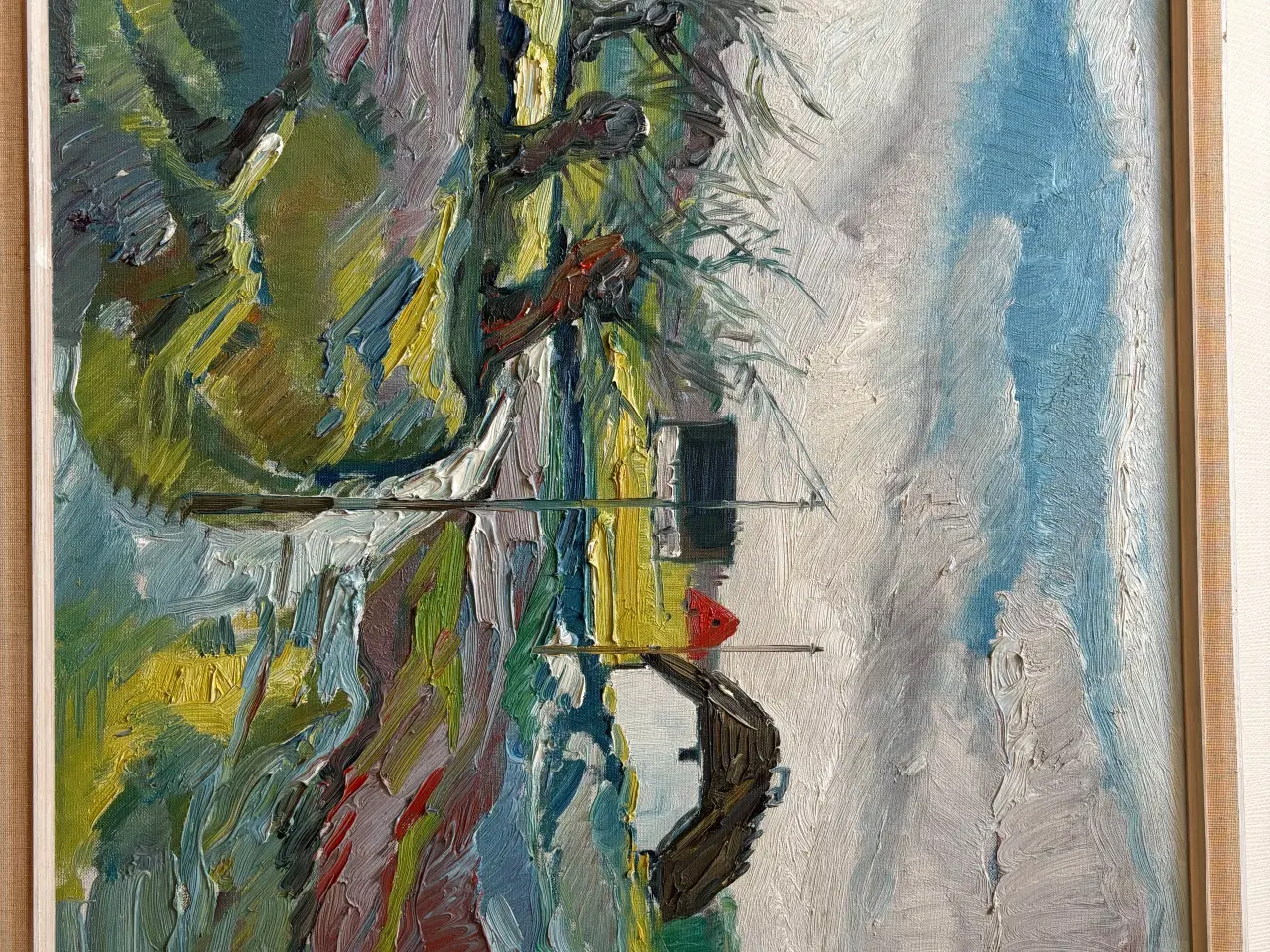 Billede 1 - Maleri af Åge Strand