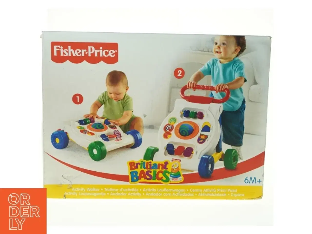 Billede 8 - Aktivitets & gå-vogn fra Fisher-Price (str. 6 mdr.-2 år,  Længde, 44 cm) “activity walker”