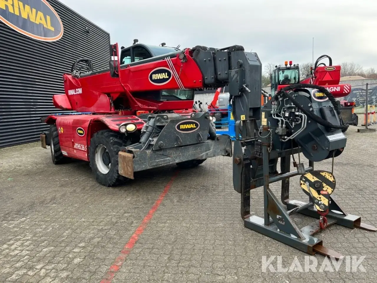 Billede 2 - Rotations Teleskoplæsser Magni RTH5.26S M/C Med Kranspil