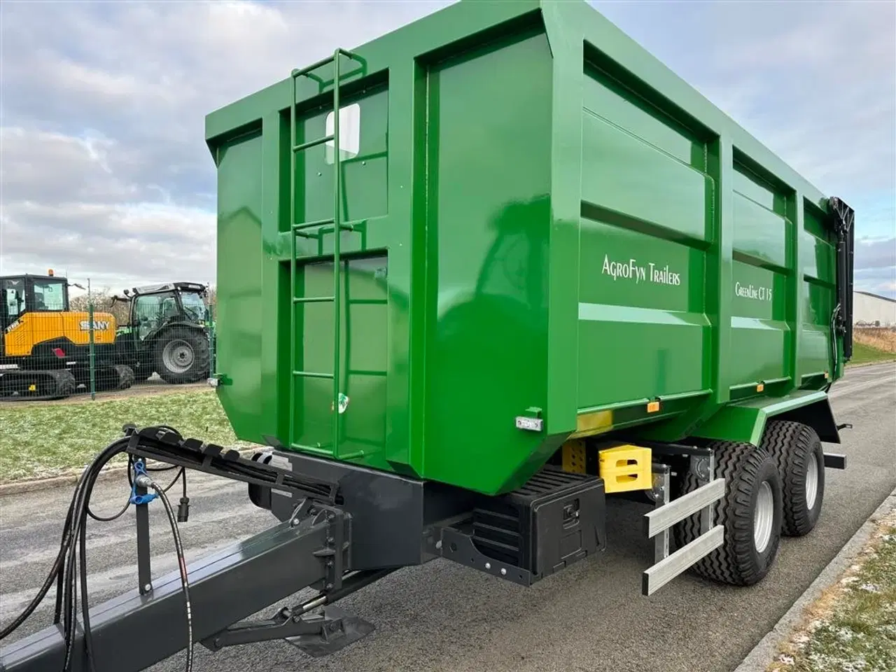 Billede 16 - Agrofyn Trailers Greenline CT 15 med fransk bagklap