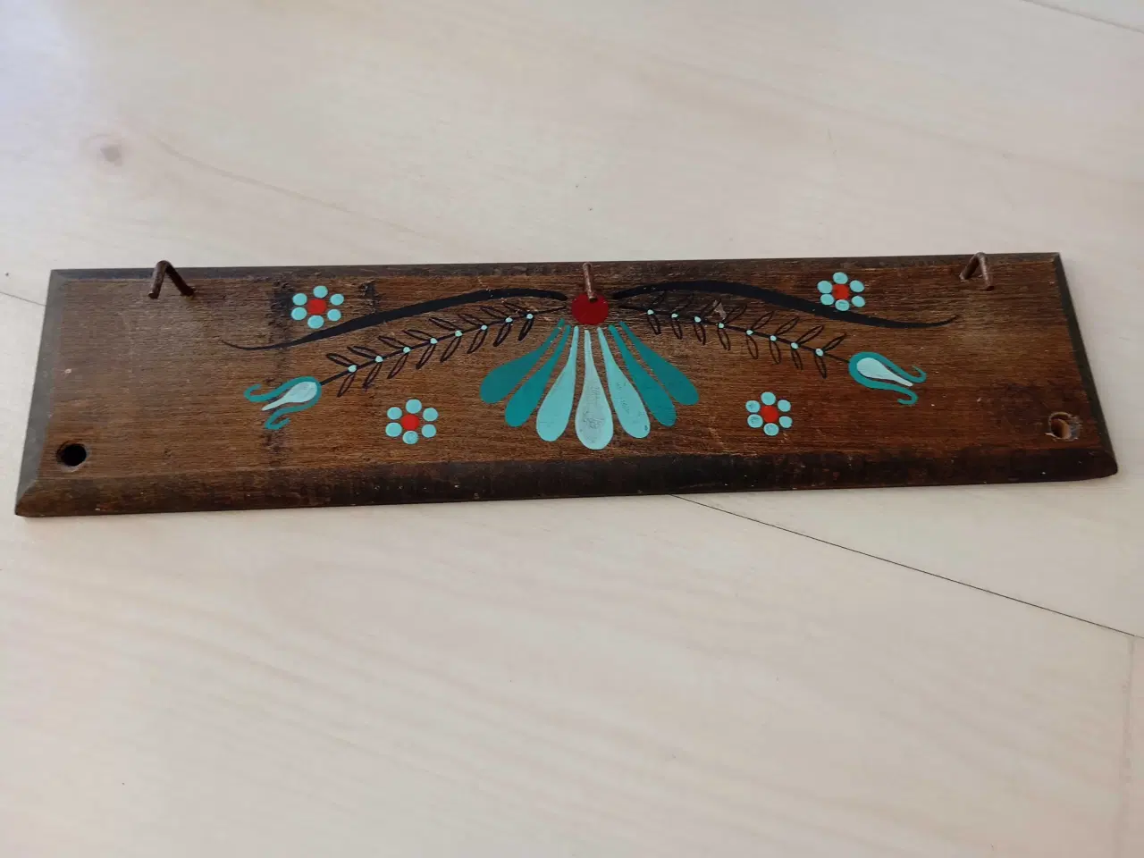 Billede 4 - Lille RETRO knagerække til eks. nøgler