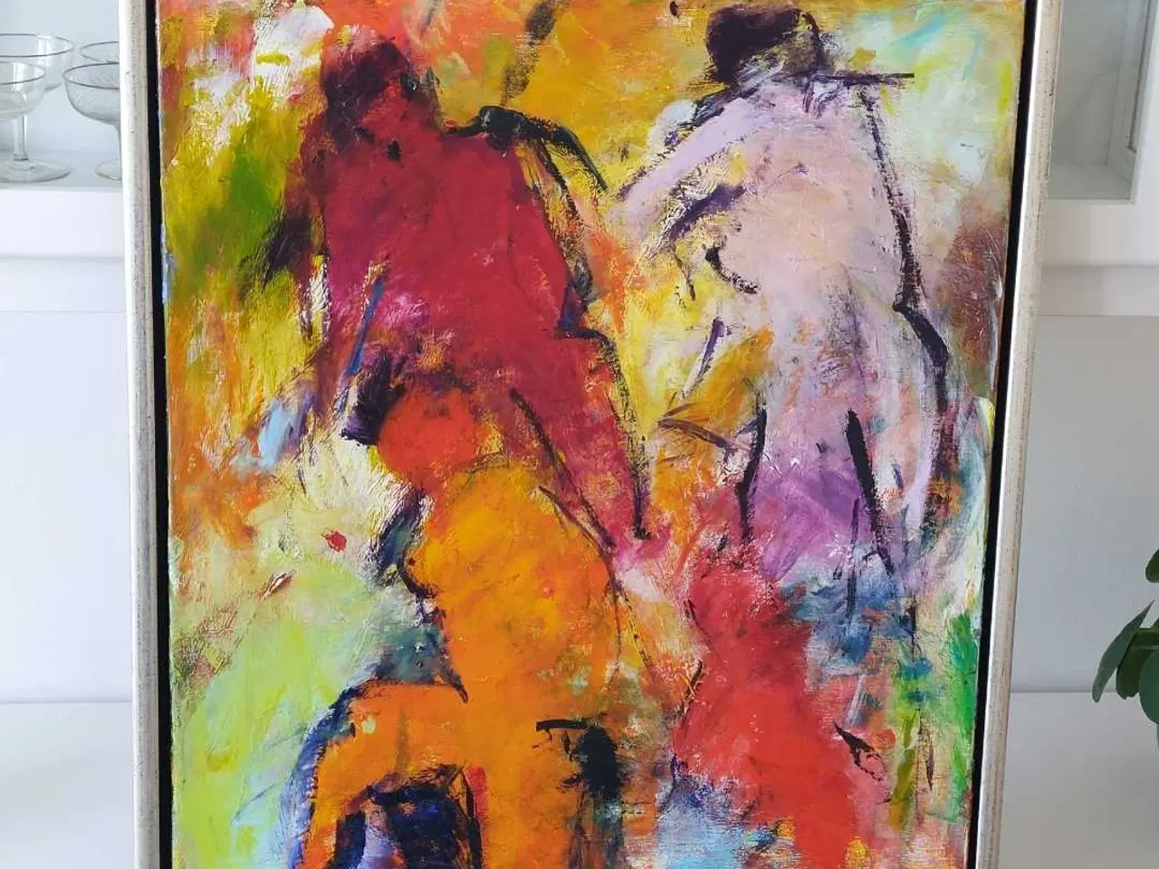 Billede 1 - Maleri af billedkunstner Lars Henning Andersen 