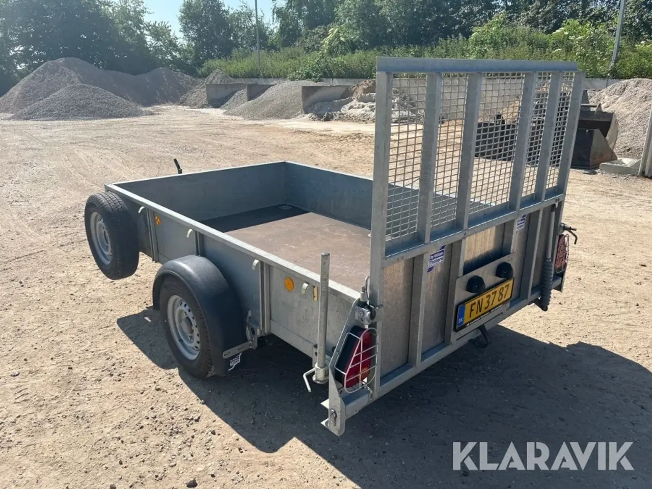 Billede 4 - Trailer Ifor Williams DB med rampe