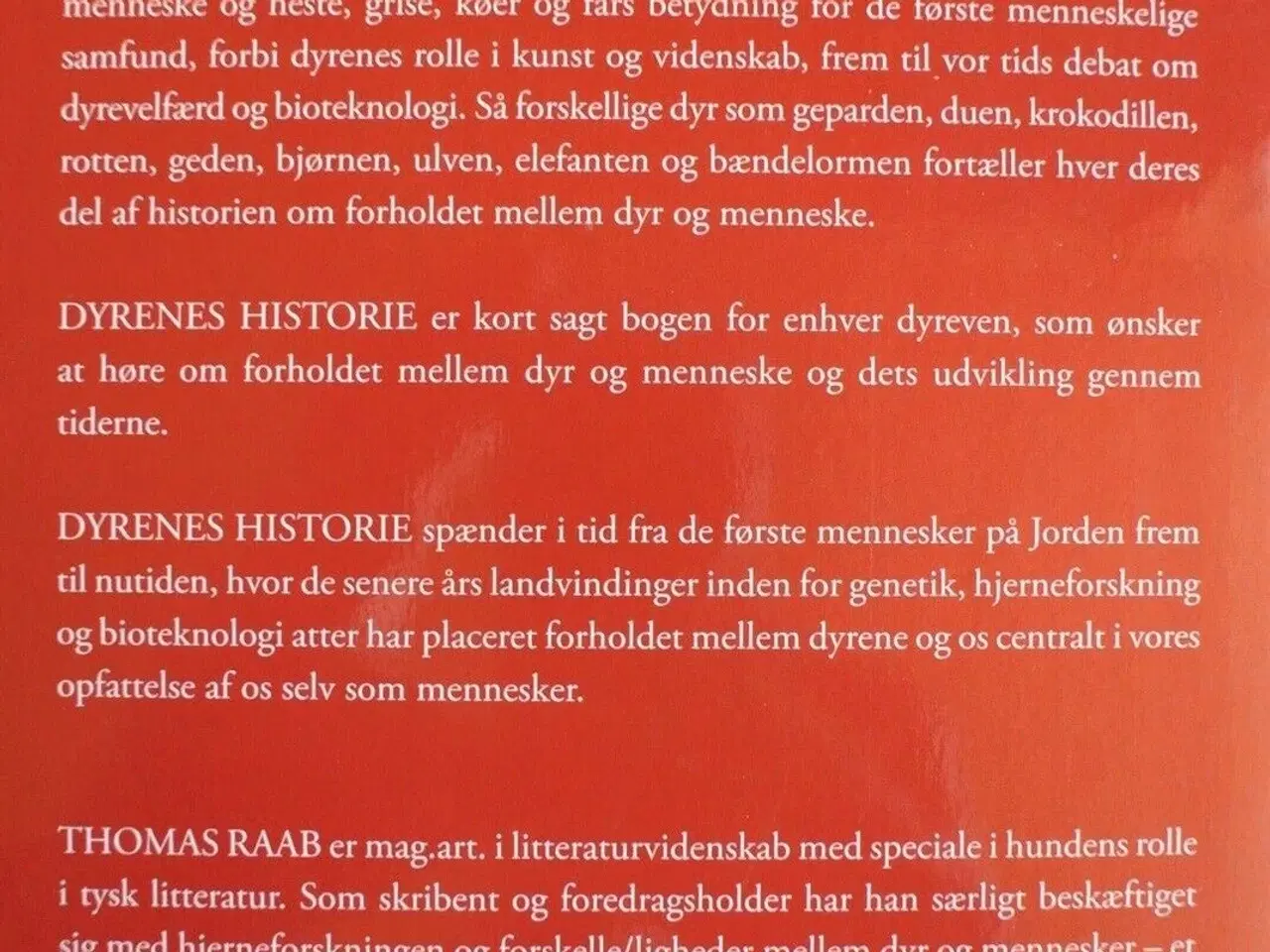 Billede 2 - dyrenes historie - hvordan dyrene skabte mennesket