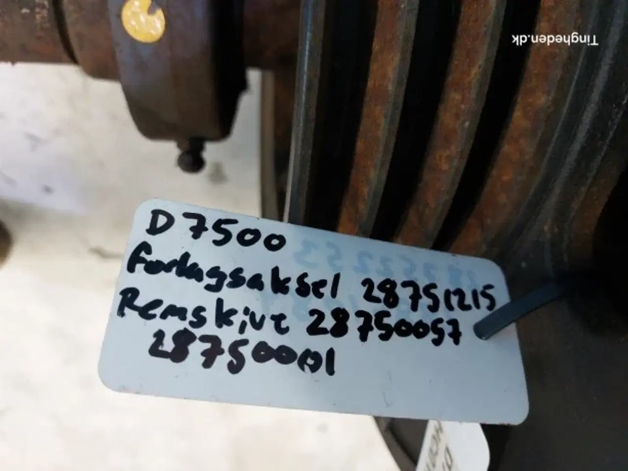 Billede 3 - Dronningborg D7500 Forlagaksel 28751215