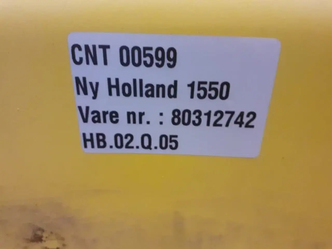 Billede 7 - New Holland 1550 Dieseltank 80312742