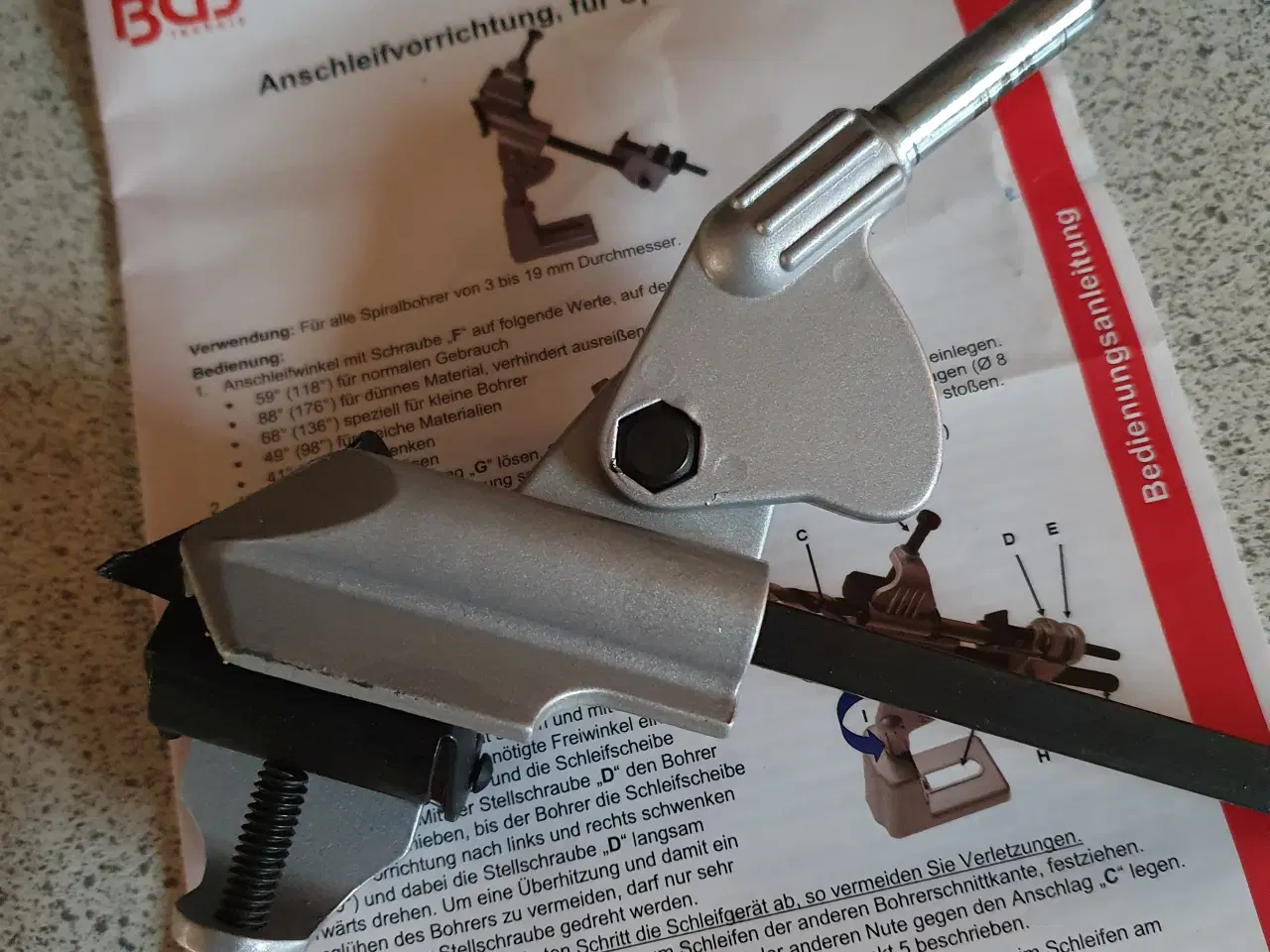 Billede 8 - Geometrisk tårn til slibning af bor