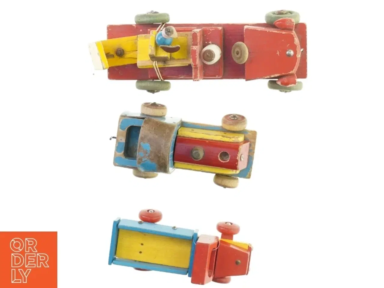 Billede 4 - Gamle legetøjsbiler (str. 17 cm 18 cm 26 cm)