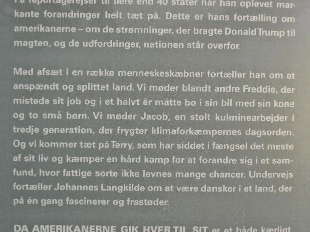 Billede 3 - da amerikanerne gik hver til sit, af jesper langki
