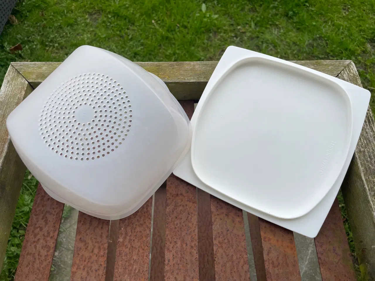 Billede 2 - Osteklokke Tupperware stor