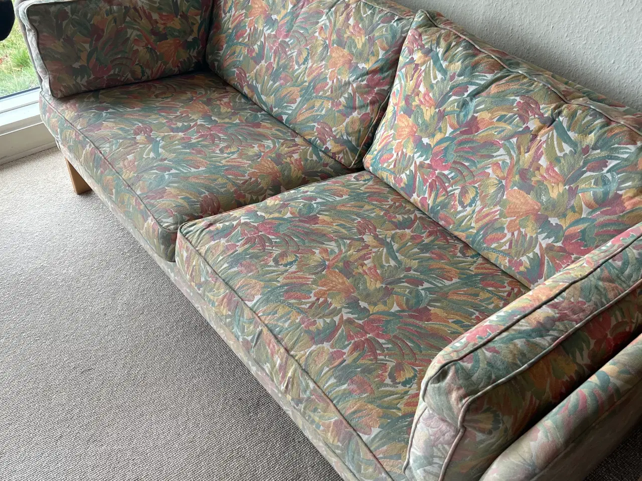Billede 3 - Søren Lund 2-pers. sofa (180 cm) – Blomstret vinta