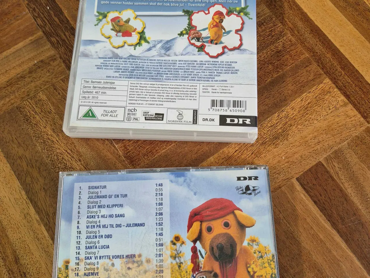 Billede 3 - Bamses julerejse dvd film+ musik cd 