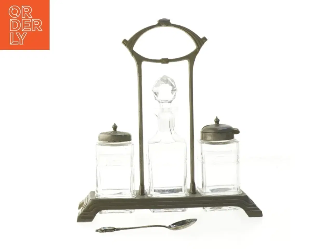 Billede 1 - Antik plat-de-menage (str. 18x8 cm)