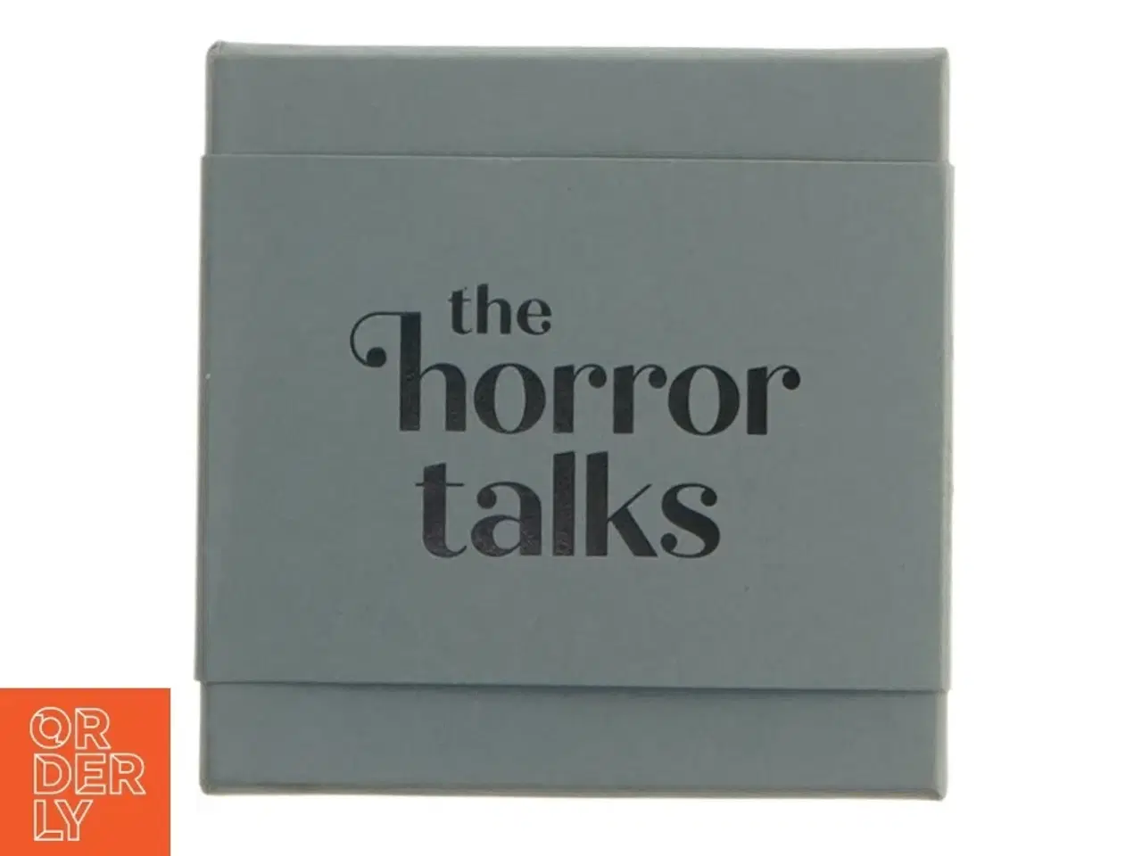Billede 1 - kortspil &#39;The Horror Talks&#39; (str. 8,5x8,5 cm)