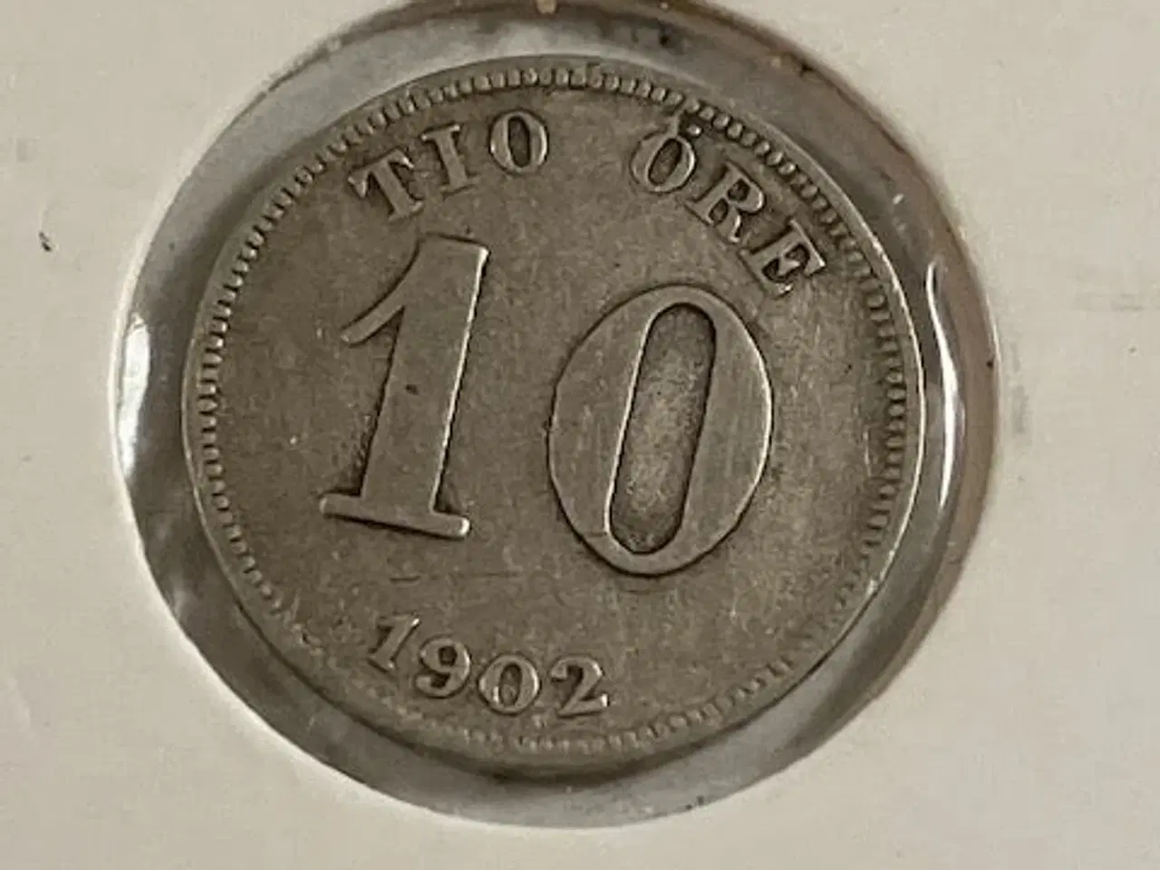 Billede 1 - 10 øre 1902 Sverige