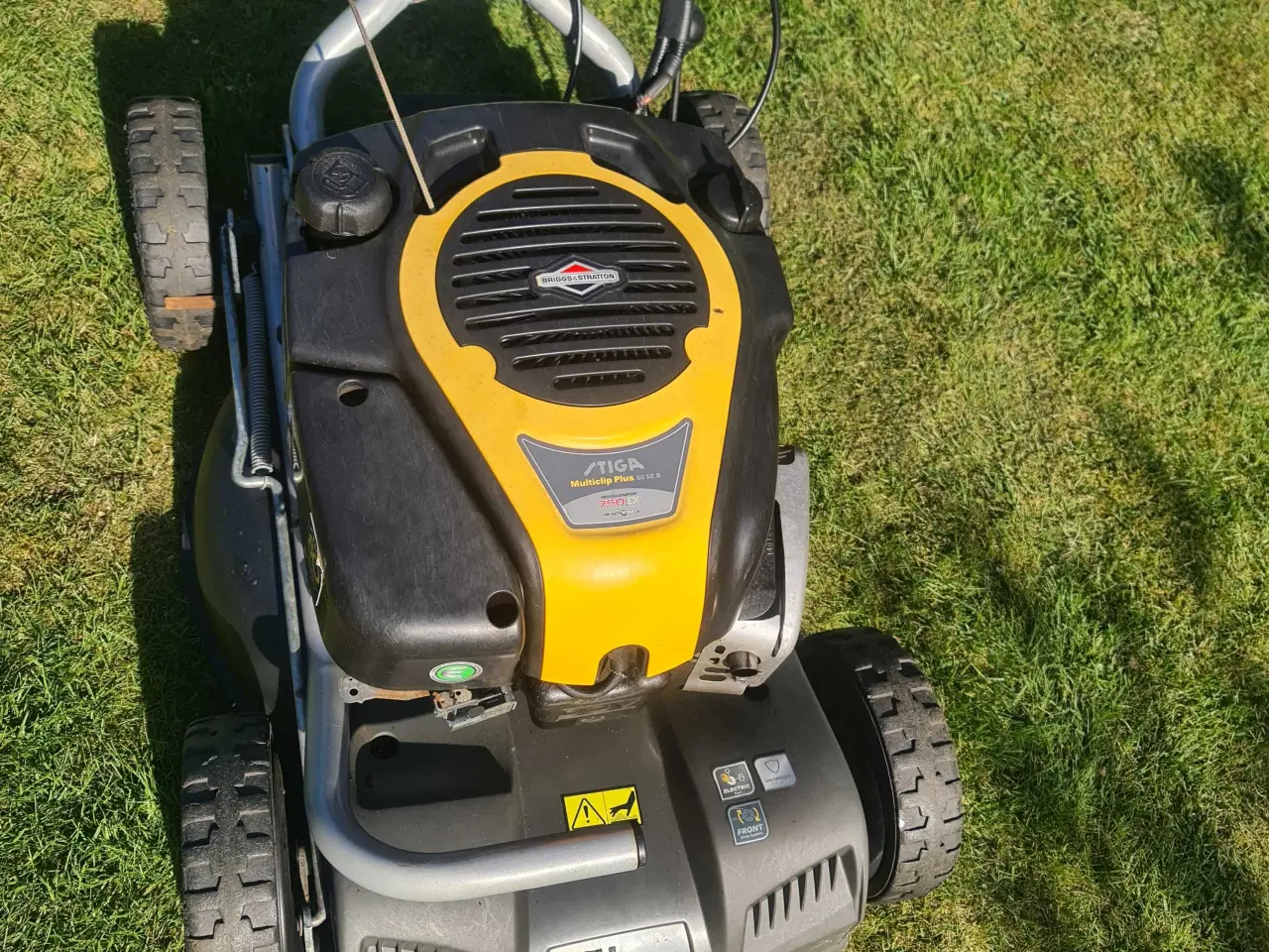 Billede 2 - Stiga Bio selvkørende plæneklipper og selvstart 