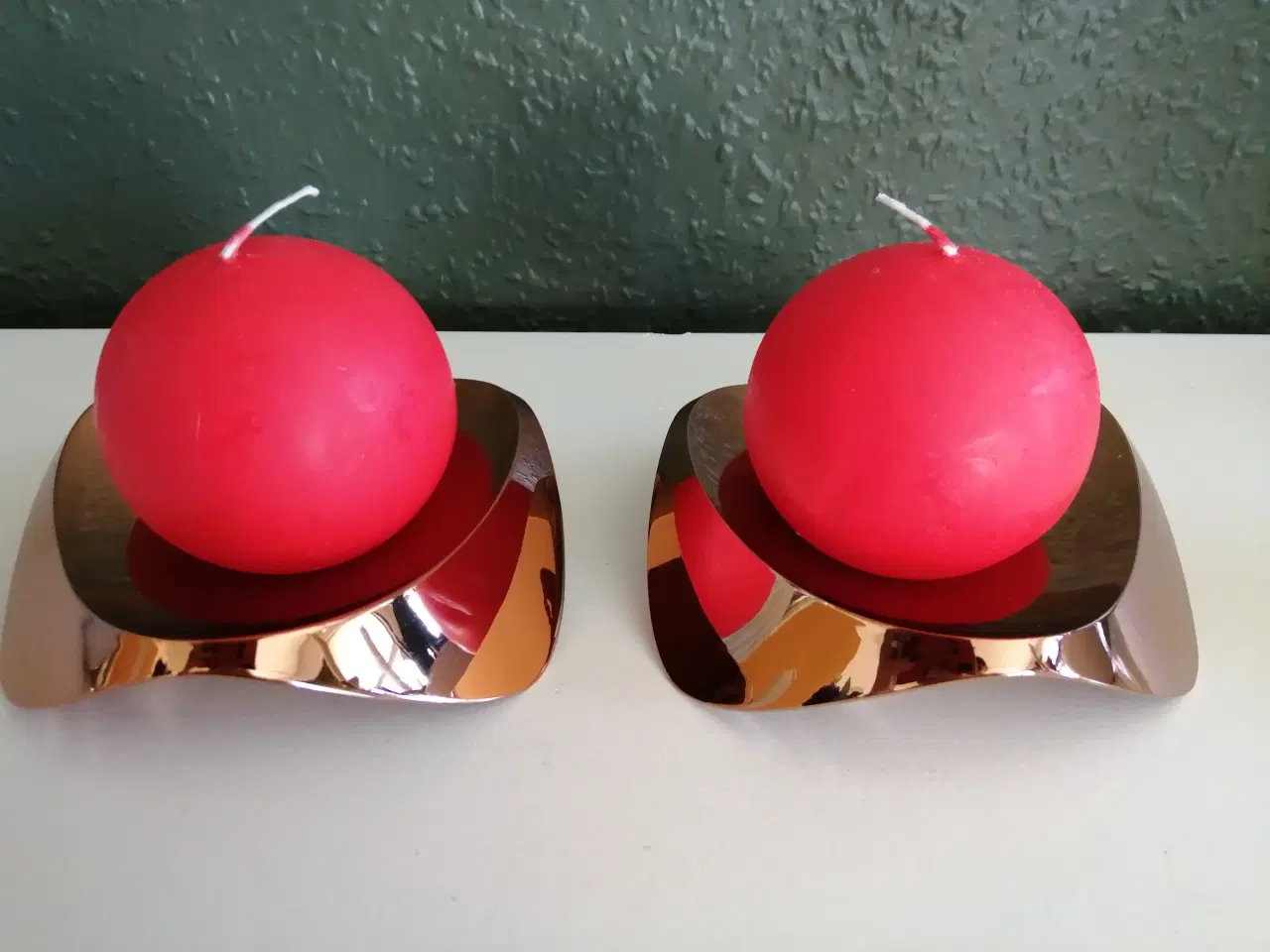 Billede 1 - Stelton kobber lysestager