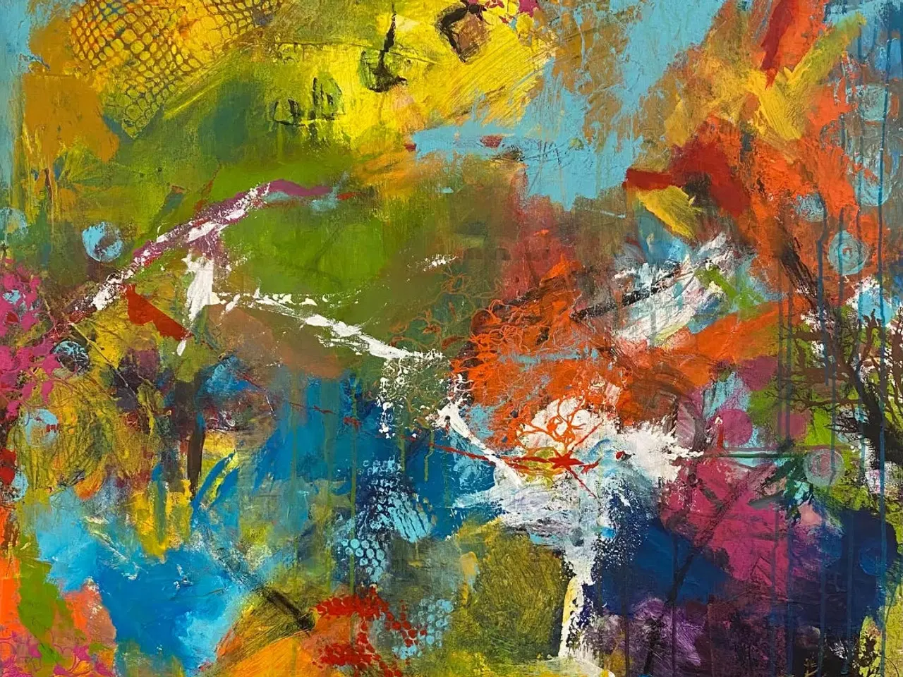 Billede 6 - Malerier forskellige motiver og str 