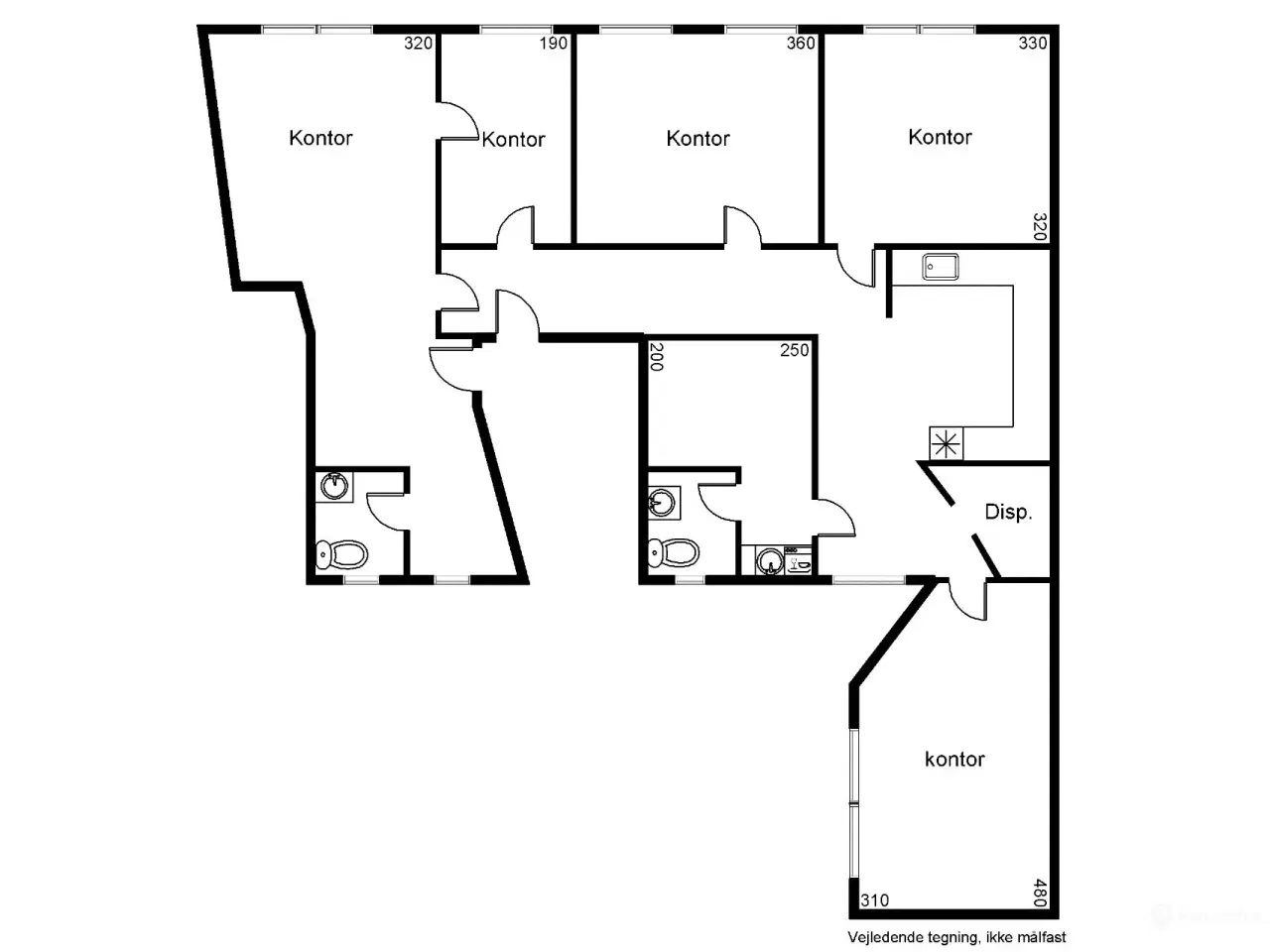 Billede 10 - Dejligt kontorlejemål i præsentabel centrum-ejendom