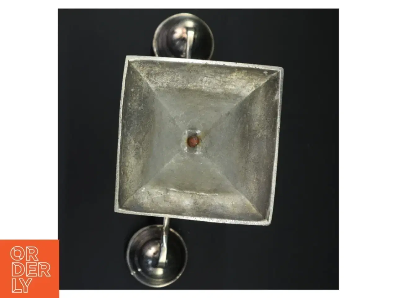 Billede 3 - Sølvplet 3-armet lysestage (str. 30 x 29 cm)