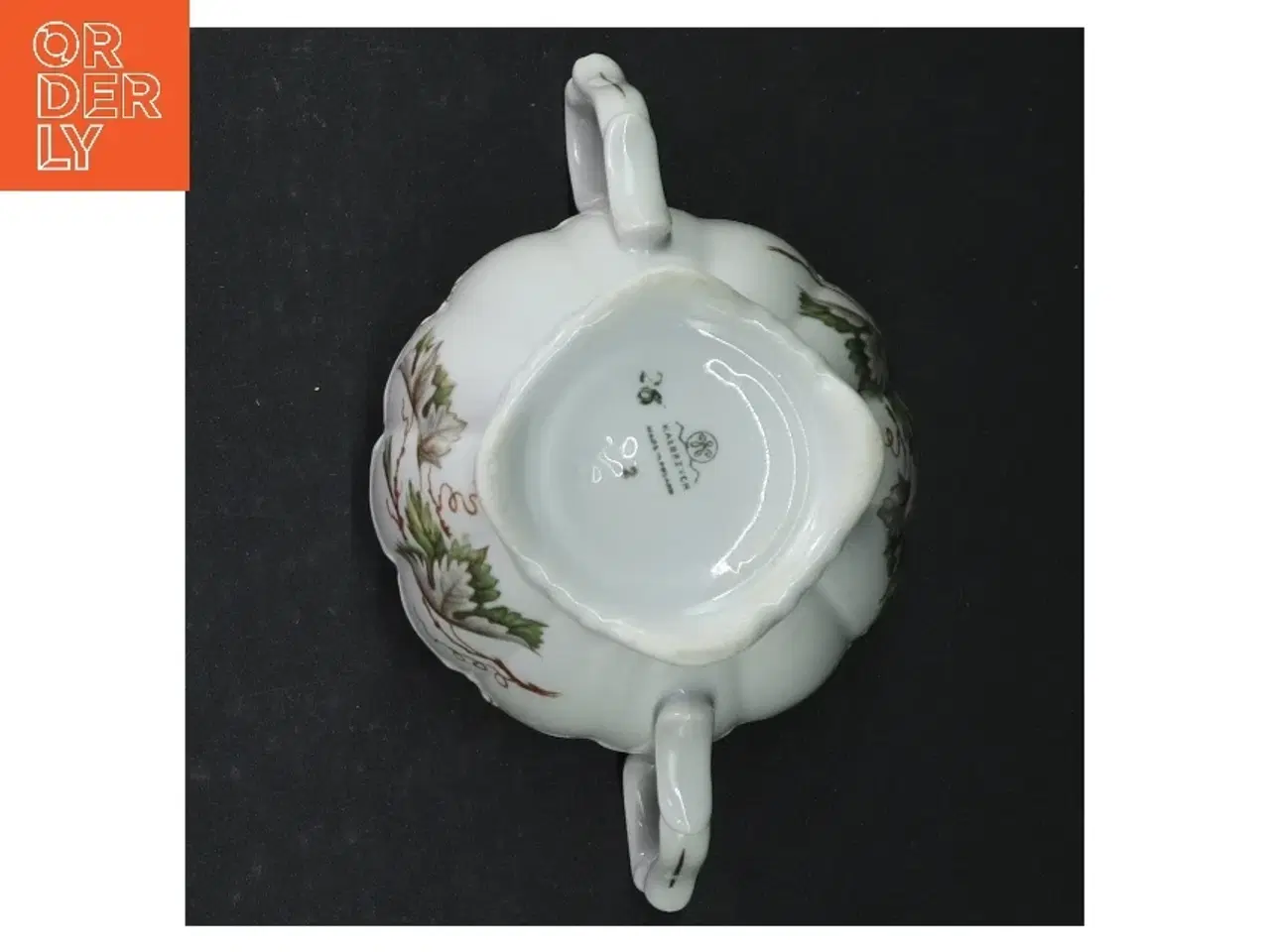 Billede 2 - Sukkerkrukke med låg (str. Ø. 9,5 cm)