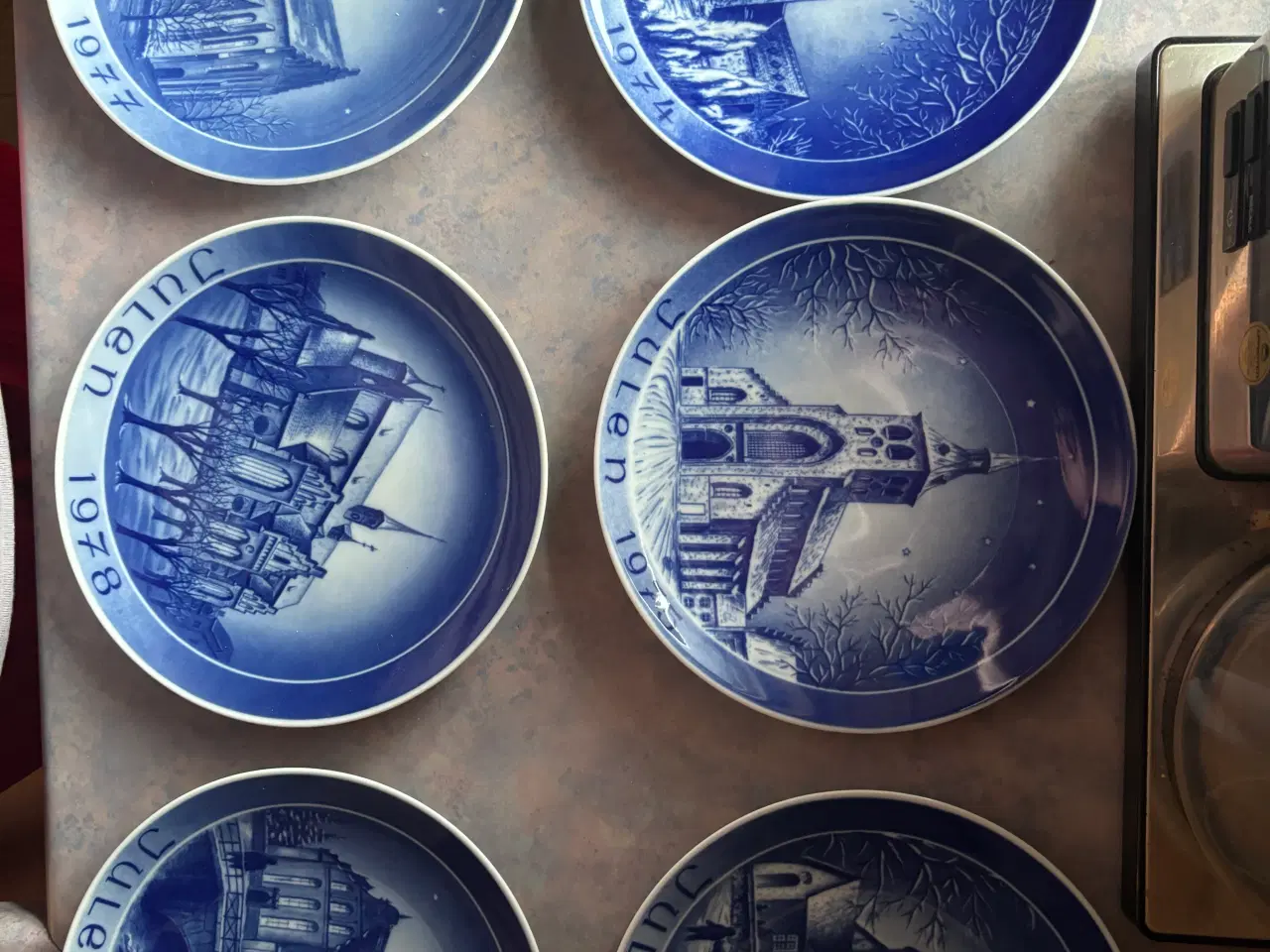 Billede 2 - 23 kirkeplatter fra 1968–1990
