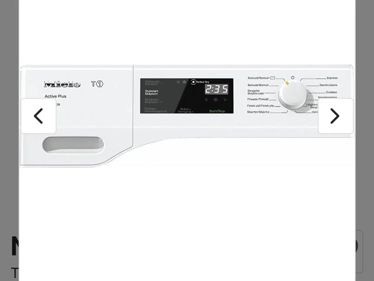 Billede 1 - Miele Kondens tørretumbler TCE 530 WP Active Plus