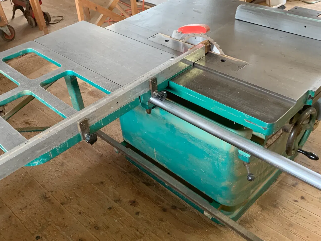 Billede 2 - Formatsav ældre meget stabilt Stationært rundsav
